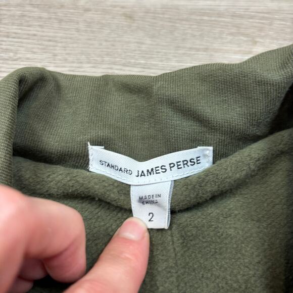 Standard James Perse Cropped Military Jacket Women's 2 / Medium - Picture 4 of 12